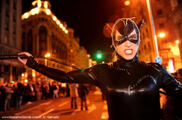 Carnaval de Madrid en Gran Via. Madrid Carnival 0069